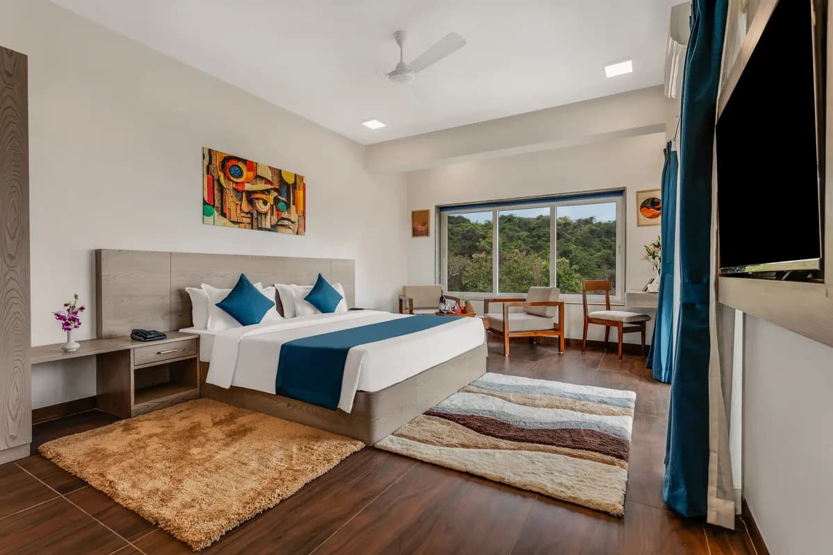 Luxury Studio interior at Nivaãra Nerul