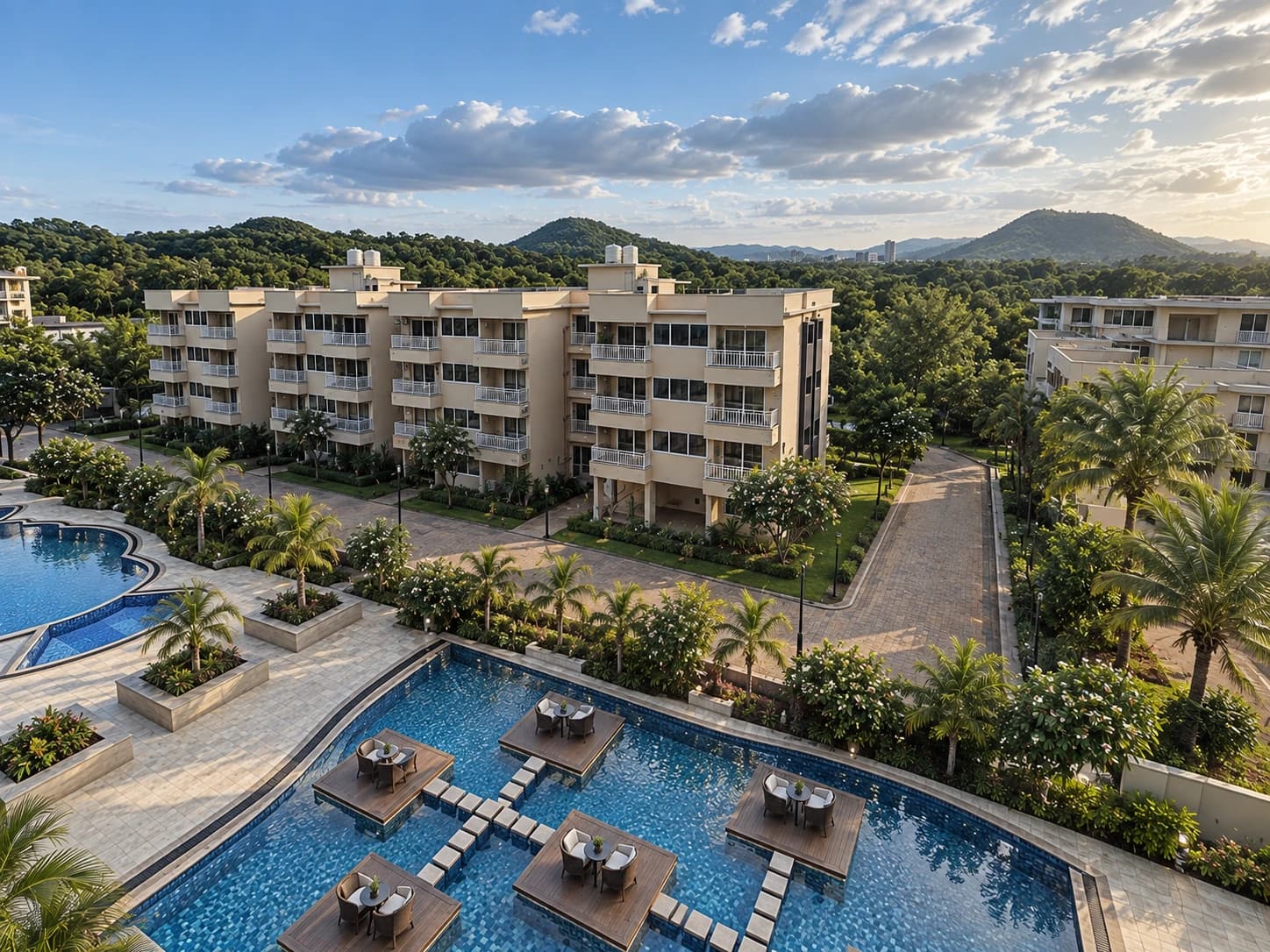 Samrāya by GHD Hotels — destination resort aerial view
